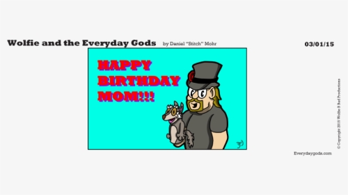 Happy Birthday Mom - Cartoon, HD Png Download, Free Download