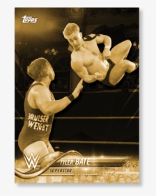 2018 Topps Wwe Tyler Bate Base Poster Gold Ed - Professional Boxing, HD Png Download, Free Download