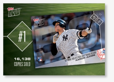 2018 Topps Series 1 Baseball Aaron Judge Topps Now® - Postal De Vladimir Guerrero Jr, HD Png Download, Free Download