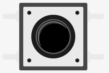 Dpst Micro Push Button Switch - Circle, HD Png Download, Free Download