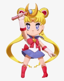 Chibi Sailor Moon - Png Sailor Moon Chibi, Transparent Png, Free Download