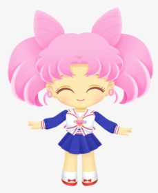 Transparent Sailor Moon Chibi Png - Sailor Chibi Moon Sailor Moon Drops, Png Download, Free Download