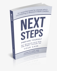 Next Steps Divorce Family Law Book Cary North Carolina - Box, HD Png Download, Free Download