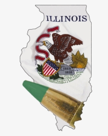 Compounding On Yesterday"s News That Illinois Now Intends - Illinois Flag Transparent, HD Png Download, Free Download