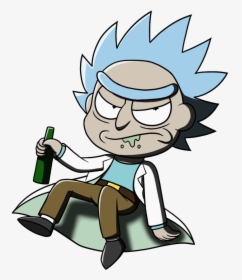 Rick Sanchez - Cartoon, HD Png Download, Free Download