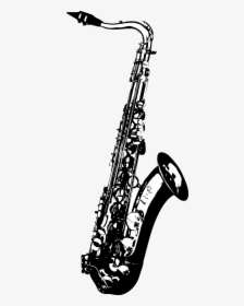 Clipart Tenor Saxophone - Tenor Sax Clip Art, HD Png Download, Free Download