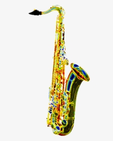 Tenor Sax 1a - Saxofone Png, Transparent Png, Free Download