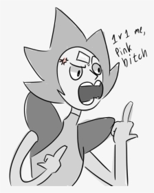 White Diamond’s Gem Is Salt Instead Of Diamond ” rick - White Diamond Rick And Morty, HD Png Download, Free Download