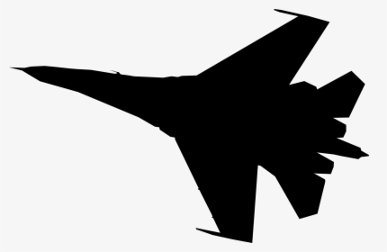 Su 27 Silhouette, HD Png Download, Free Download