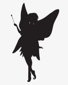 Forest Fairy Silhouette Png - Forest Fairy Clipart, Transparent Png, Free Download
