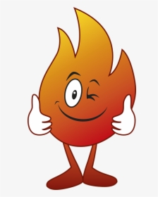Caricature, Drawing, Fire, Flames, Campfire, Burning - Cartoon Fire With Face, HD Png Download, Free Download
