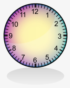 Png Clock Image Clipart - Time 12 Hour Clock, Transparent Png, Free Download