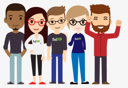 Png For Free - Cartoon Group Of People Png, Transparent Png, Free Download