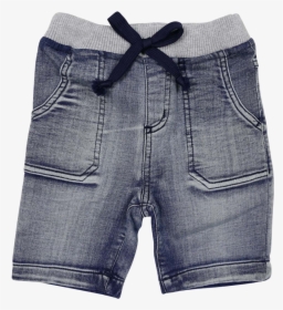 A1224l Denim Knit Short - Bermuda Shorts, HD Png Download, Free Download
