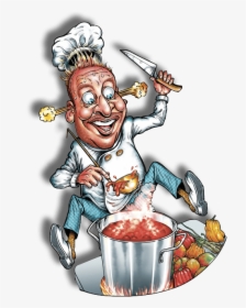 Chef Caricature, HD Png Download, Free Download