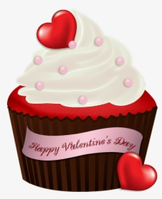 Valentines Cupcake Clipart, HD Png Download, Free Download