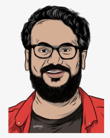 Ashish Shakya Caricature - Illustration, HD Png Download - kindpng