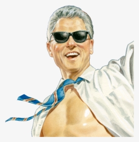 Bill Clinton Png - Bill Clinton Fan Art, Transparent Png, Free Download