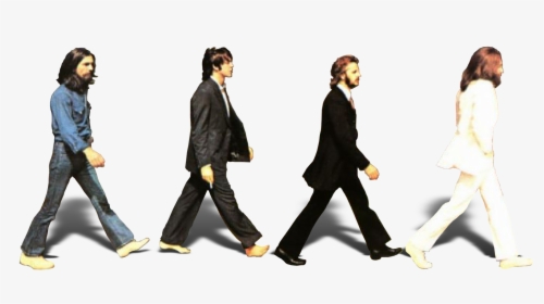 Abbey Road The Beatles Art - Beatles Abbey Road Cartoon, HD Png Download, Free Download