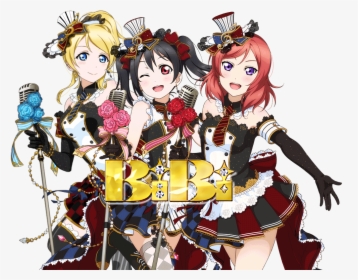 Bibi, Muse, And Love Live Image - Love Live Maid Cafe, HD Png Download, Free Download