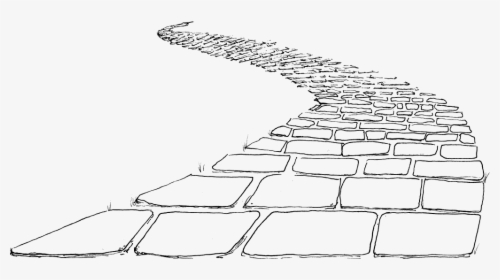 Path Png Black And White, Transparent Png, Free Download