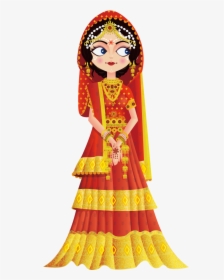 Weddings In India Wedding Invitation Bride Clip Art, HD Png Download, Free Download