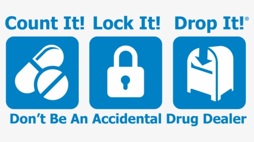 Anti Drug Coalition Receives $75,000 To Help Prevent - Count It Lock It Drop, HD Png Download, Free Download