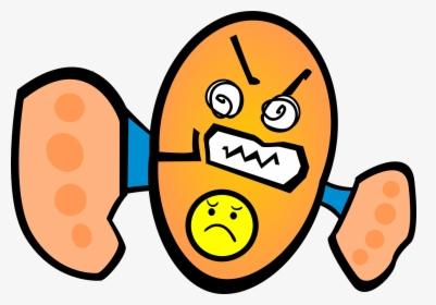 Angry Face Character Free Picture - Cute Moving Animations, HD Png Download, Free Download