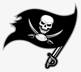 Tampa Bay Buccaneers Logo Black And White - Tampa Bay Buccaneers Tampa Bay Buccaneers Buccaneers, HD Png Download, Free Download