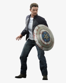 Steve Rogers Png - Hot Toys Set Captain America, Transparent Png, Free Download