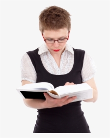 Reading A Book Png, Transparent Png, Free Download