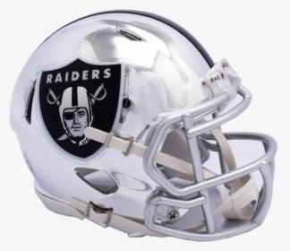 Raiders Chrome Mini Helmet, HD Png Download, Free Download
