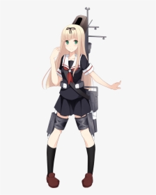 Kancolle Yuudachi Png - Kantai Collection Yuudachi Png, Transparent Png, Free Download