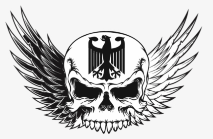 Skull Logo Clip Art - Skull Logo Png Hd, Transparent Png, Free Download