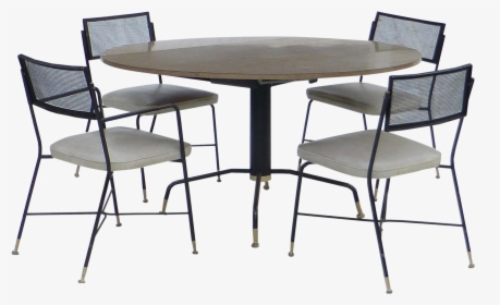 Table With Chairs Png Image Background - Table And Chairs Png, Transparent Png, Free Download