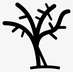 Tree With No Leaves - Tree Has No Leaves Black And White, HD Png Download, Free Download