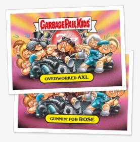 Overworked Axl Sticker - Best Of The Fest Garbage Pail Kids, HD Png Download, Free Download