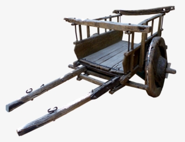 Antique Wooden Cart Transparent Background Png Image - Cart, Png Download, Free Download