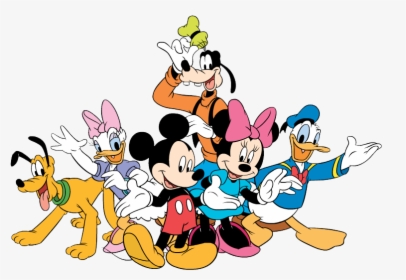 Friends Clipart Mickey Mouse Clubhouse - Mickey Mouse And Friends Png, Transparent Png, Free Download