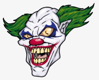 Transparent Evil Clown Png - Scary Clown Cartoon, Png Download, Free Download