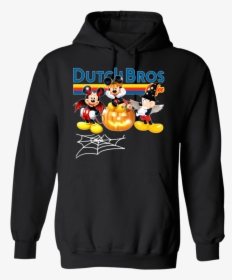 Dutch Bros Mickey Halloween Shirt, Hoodie - Hoodie, HD Png Download, Free Download