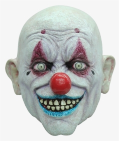 Crappy Clown Deluxe Latex Mask - Scary Clown Mask Png, Transparent Png, Free Download