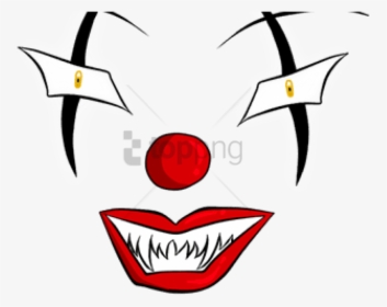 Free Png Download Evil Clown Eyes Transparent Png Images - Scary Clown Face Png, Png Download, Free Download