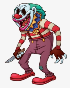 Evil Clown Clip Art - Killer Clown Clipart, HD Png Download, Free Download