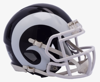 Los Angeles Rams Speed Mini Helmet - Rams Mini Helmet, HD Png Download, Free Download