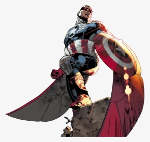 Transparent Marvel Falcon Png - Falcon Takes Over Captain America, Png Download, Free Download
