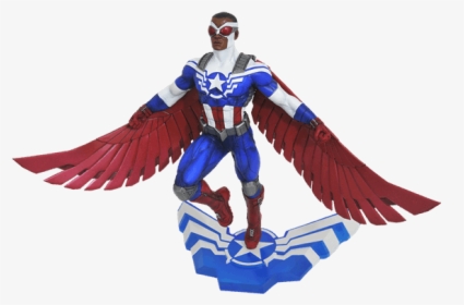 Marvel Gallery Captain America Sam Wilson Pvc Fig, HD Png Download, Free Download