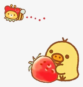 Rilakkuma Korilakkuma Strawberry Ichigo Cute Kawaii - Cute Kawaii Rilakkuma, HD Png Download, Free Download