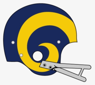 Los Angeles Rams Iron On Transfers For Jerseys - La Rams Old Helmet, HD Png Download, Free Download