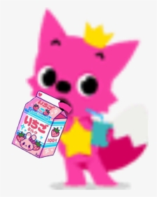 Strawberrymilk Pinkfong Snack Time Kawaii - Pinkfong Snack Time, HD Png Download, Free Download